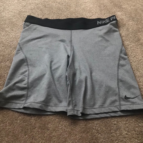 Nike Pants - Grey Nike Pro shorts